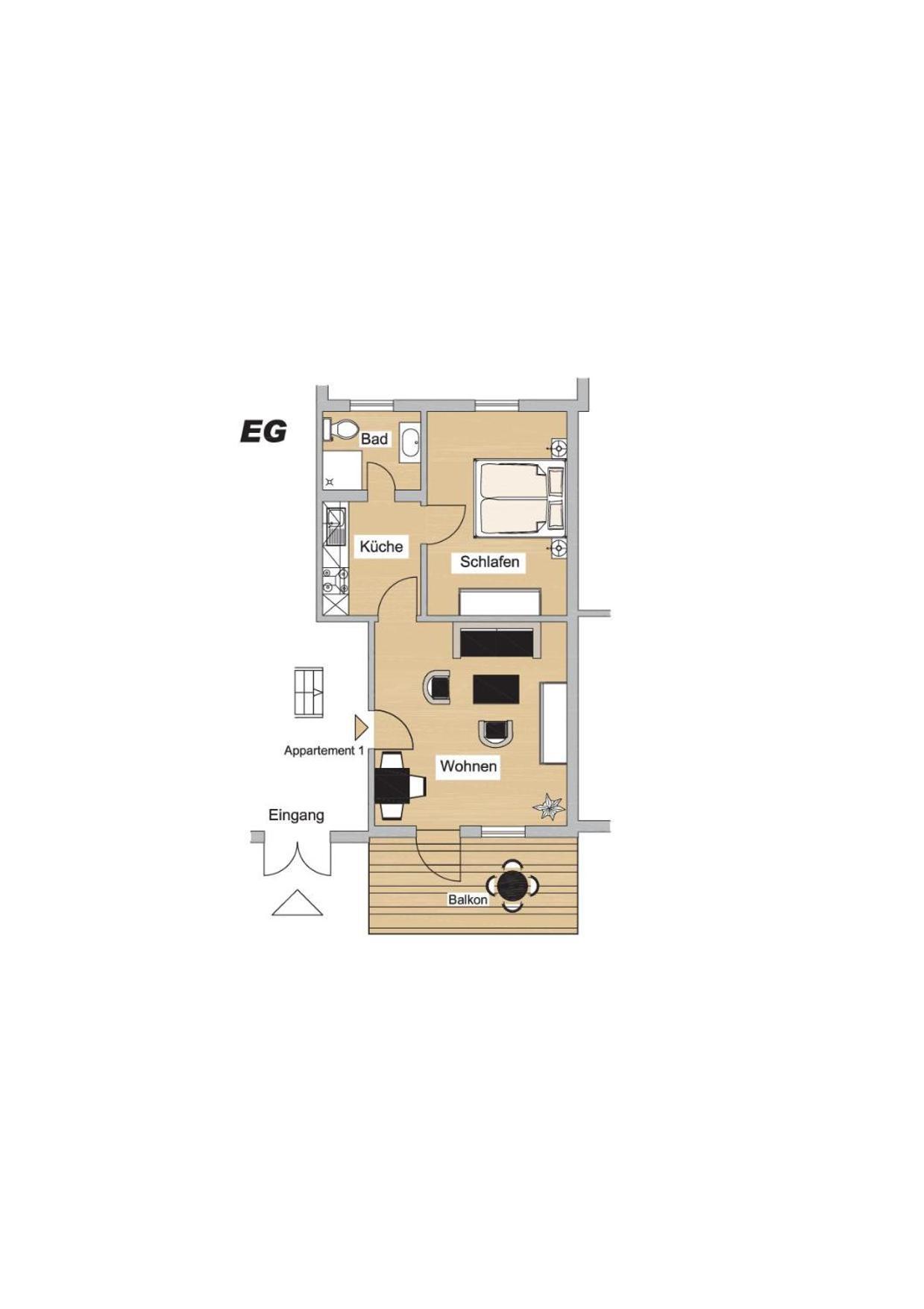 Villa Bertha Sellin  객실 사진